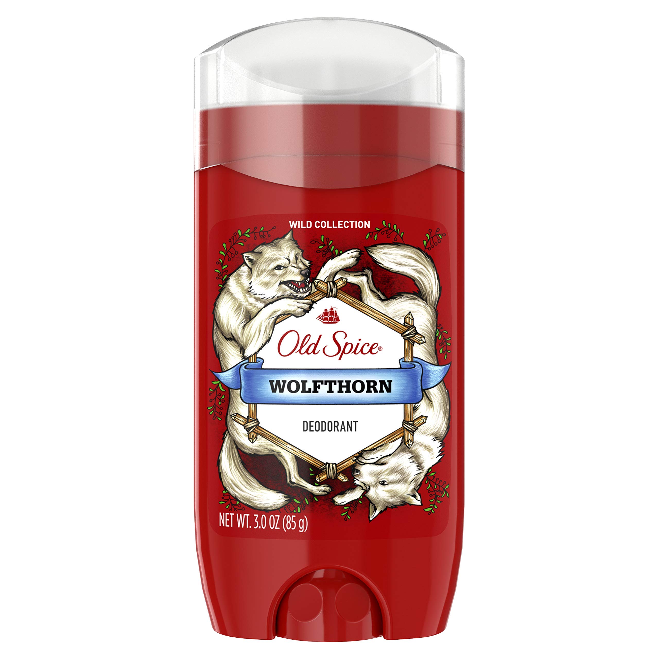 Amazon | Old Spice Wild Scent Deodorant for Men, Wolfthorn, 3